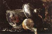 KALF, Willem Still-Life with Drinking-Horn gg oil on canvas